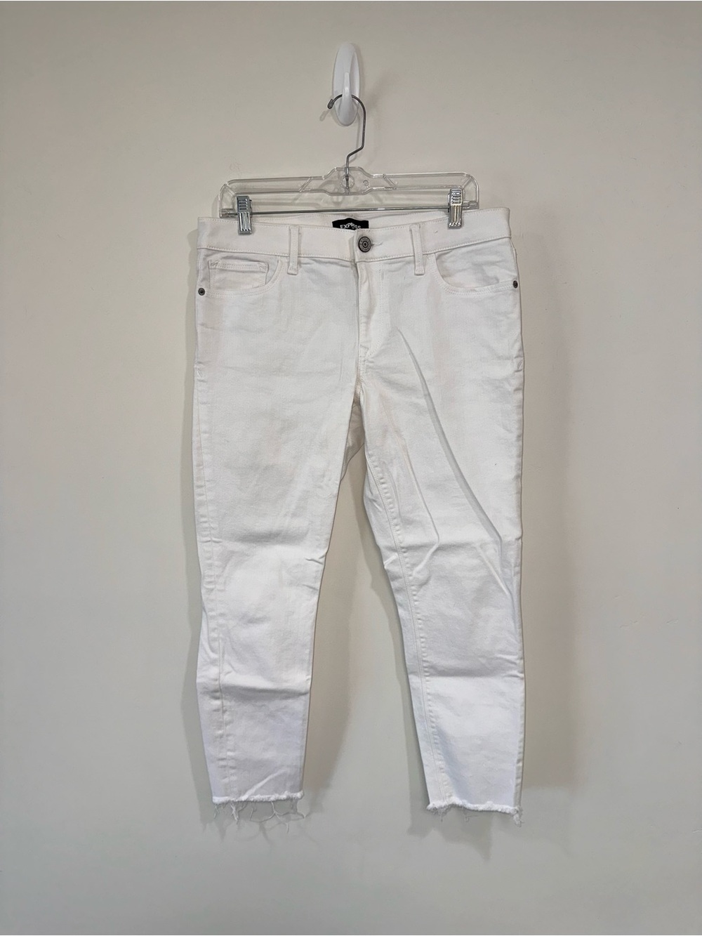 Express Mid Rise Stretch Cropped Legging - Picture 2 of 4